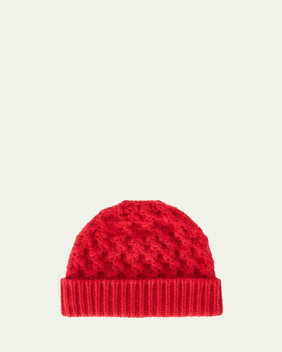 Valle Cable Knit Cashmere Bean